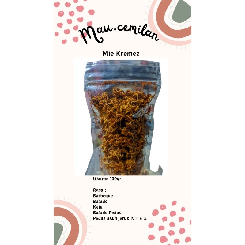 

Mau.cemilan - Mie Kremezz