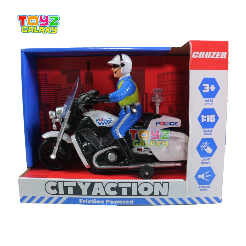 Cruzer City Action Police Patrol - 100% ORIGINAL CRUZER