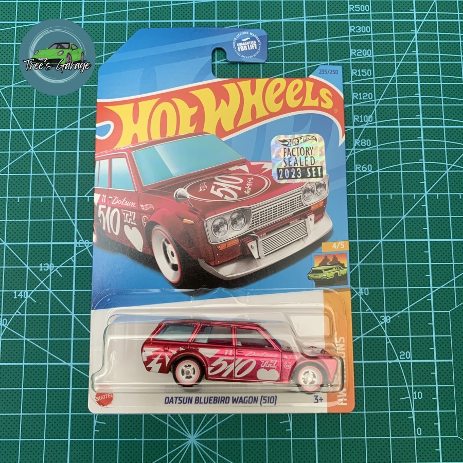 Hot Wheels Datsun Bluebird 510 Wagon Super Treasure Hunt FS (Factory Sealed)