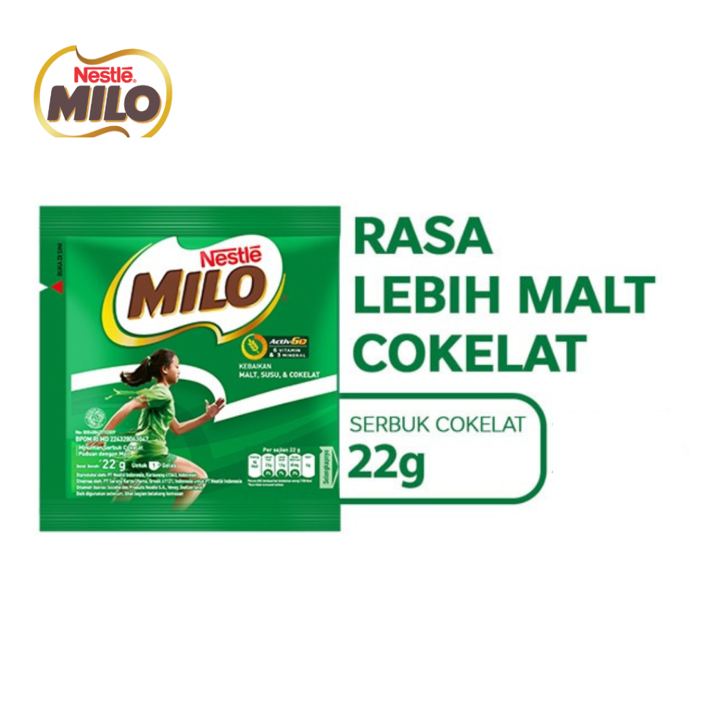 

[PCS] Milo Activ-Go Sachet 22gr