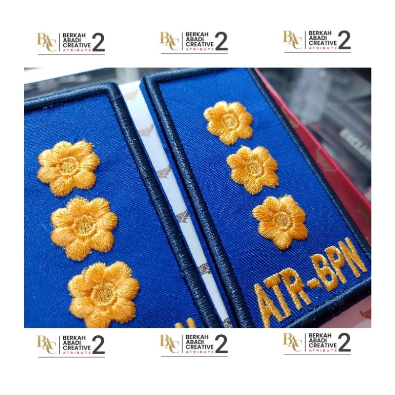 PANGKAT PDH ATR BPN 4B FUL BORDIR