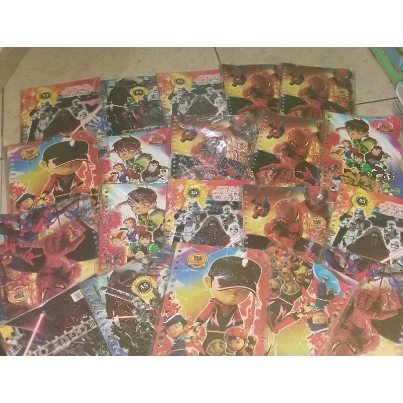 

kertas binder kartun