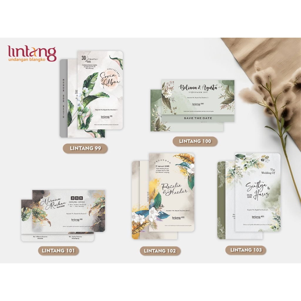 Undangan Lintang 99 Sampai 103