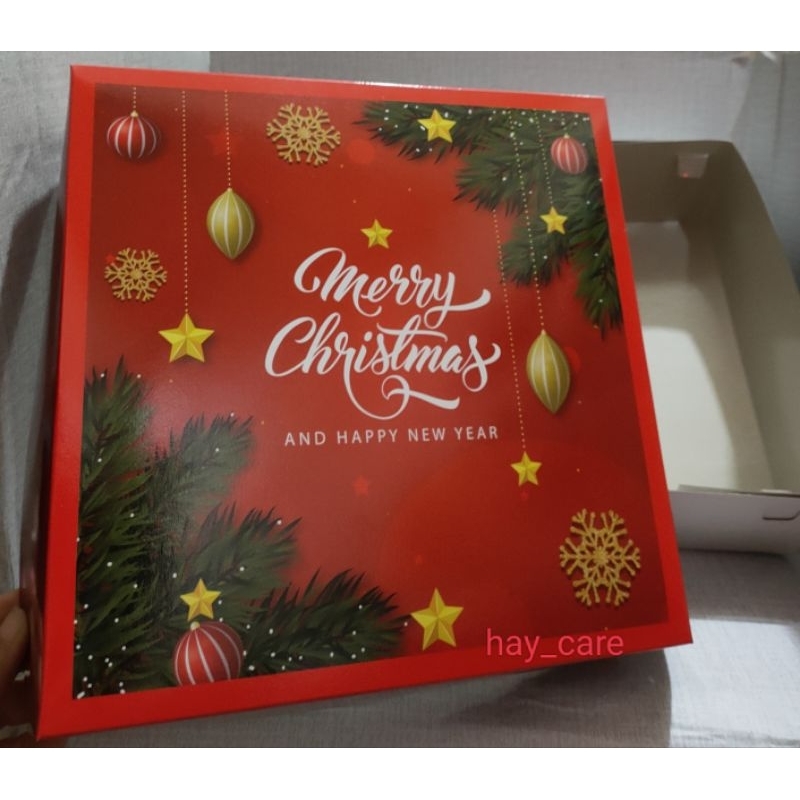

Box Duplex Tutup Motif Natal Christmas Laminasi Dalam