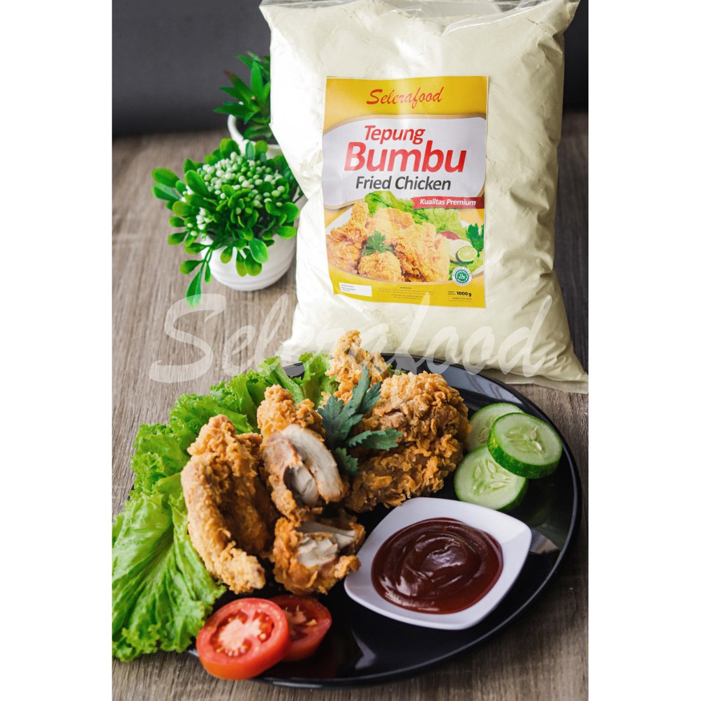 

!!L7E Tepung Bumbu Fried Chicken Premium Berat 1Kg merk Selerafood Stock Banyak