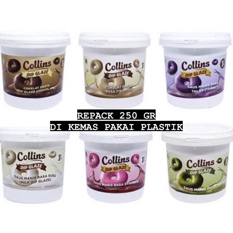 

COLLINS DIP GLAZE REPACK 250 GR pqnlb