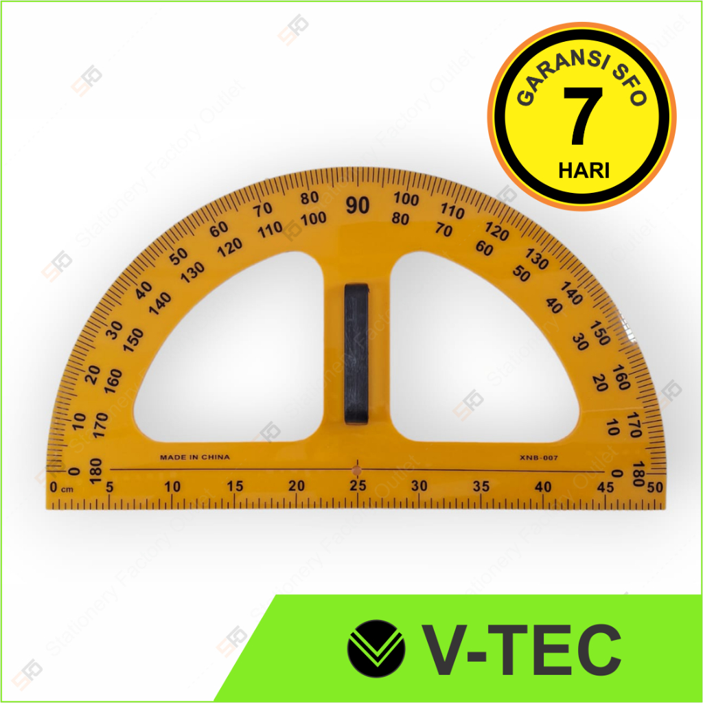 

Penggaris Busur Papan Tulis V-Tec 180 Derajat 50 cm - BS-1007