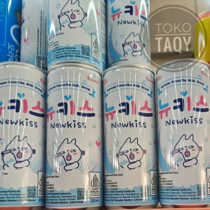

NEW KISS 250ML SODA SUSU KOREA HALAL
