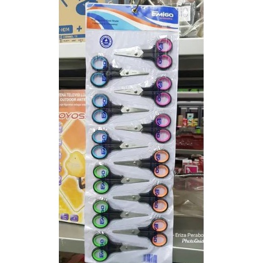 

EE0 [12 PCS] GUNTING KECIL MURAH MERK EMIGO BERKUALITAS Harga Termurah