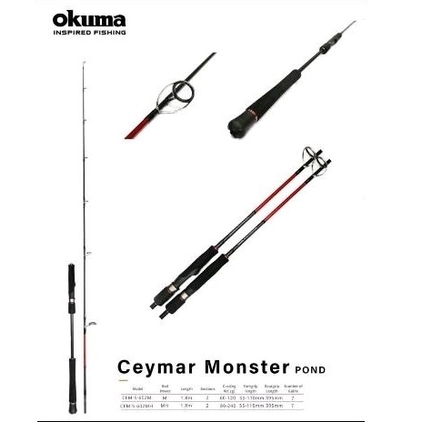 Joran OKUMA CEYMAR MONSTER CEM-S 602M