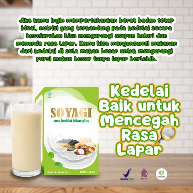 

Soyagi Susu Etawa Kedelai Hitam 200g