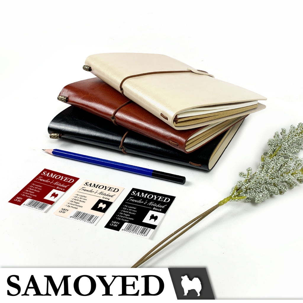 

SAMOYED NBTV-L3 Buku Tulis / Catatan / Agenda / Jurnal / Traveler's Notebook / Diary / Journal