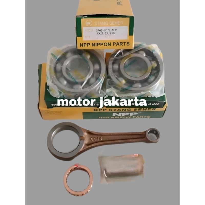 Stang Seher Kawasaky Kaze Zx 130 Pen 13 Plus Bearing Kruk As Kanan kiri NPP