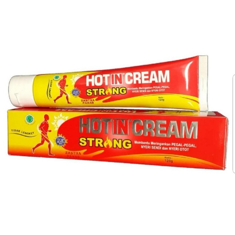 Hot in Cream 120 gr Strong