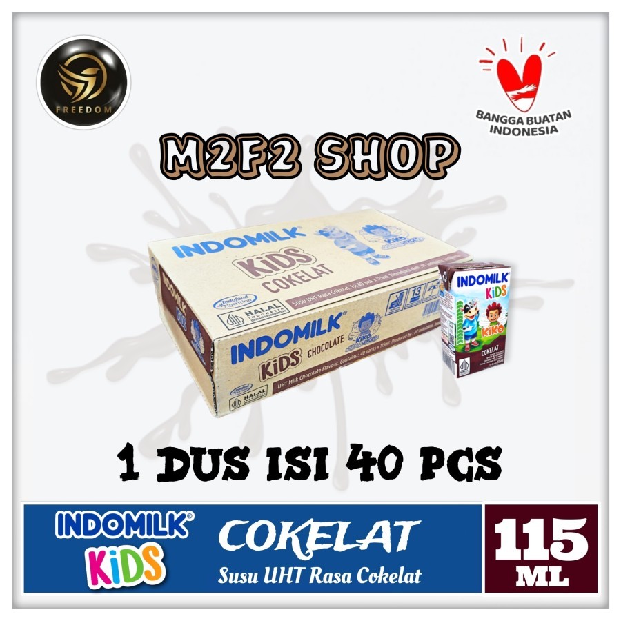 

Susu Indomilk Kids Kotak UHT Rasa Cokelat | Chocolate - 115 ml (Kemasan Karton)