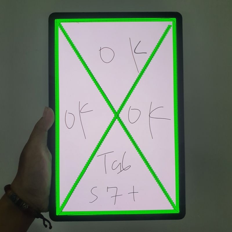 LCD Samsung Tab S7 Plus SM T975 T976 Original Copotan Normal