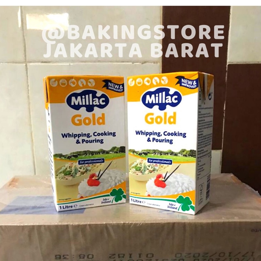 

84 Whipping Cream Gold Millac | Whipping Cooking Pouring Terlaris ♪(