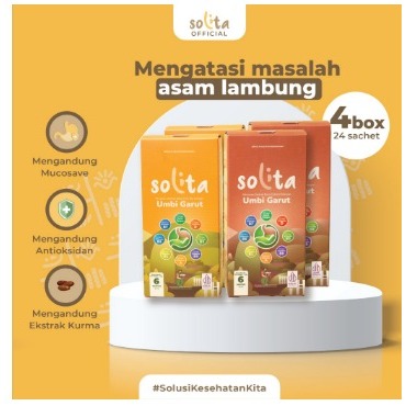 

SOLITA BUNDLE Minuman Serbuk Umbi Garut Isi 6 Sachet Rasa Coklat + 6 Sachet Rasa Thai Tea untuk Atasi Asam Lambung