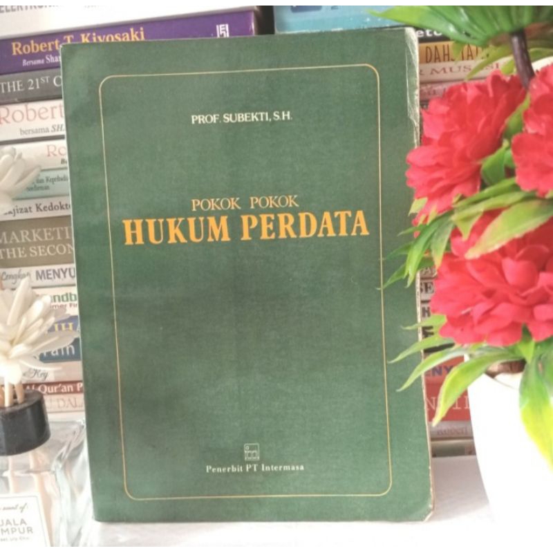 ORIGINAL BUKU POKOK-POKOK HUKUM PERDATA by Subekti