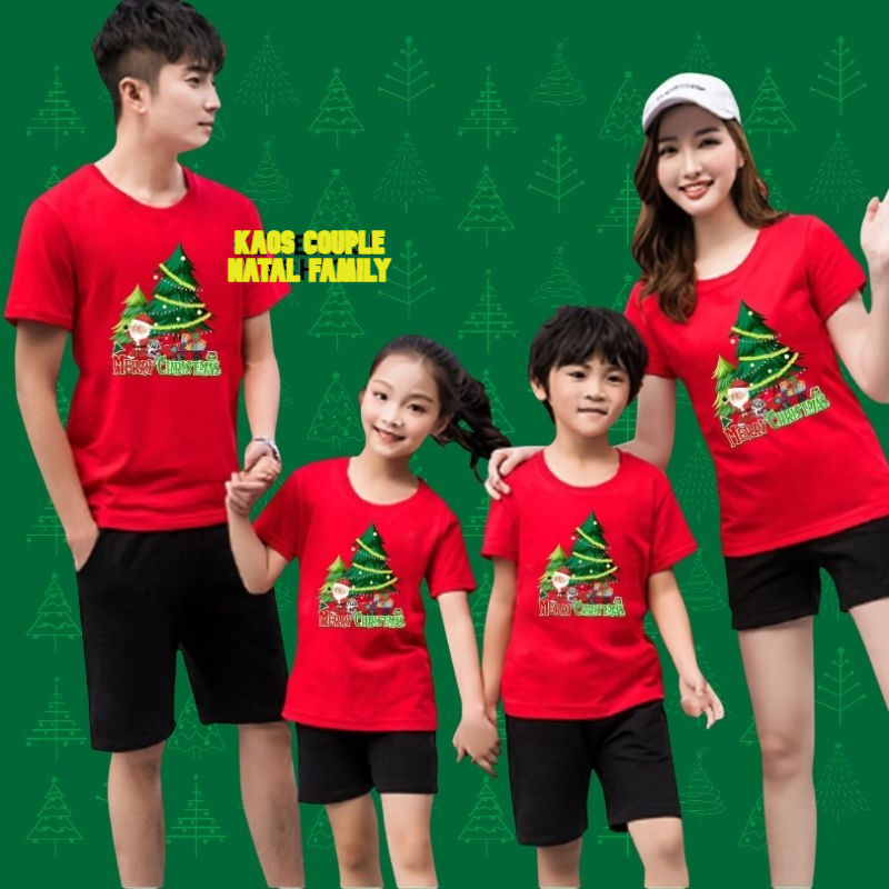 Baju Kaos Couple Keluarga Natal Santa Christmas Baju Atasan Natal Keluarga Santa Merry Chrismas Pria Wanita Anak Kaos Pasangan Keluarga Natal Christmas Size Jumbo M XL XL XXL Harga TerMurah Trendy Kekinian Terlaris Bisa Bayar Di Tempat Kaos Bahan Katun