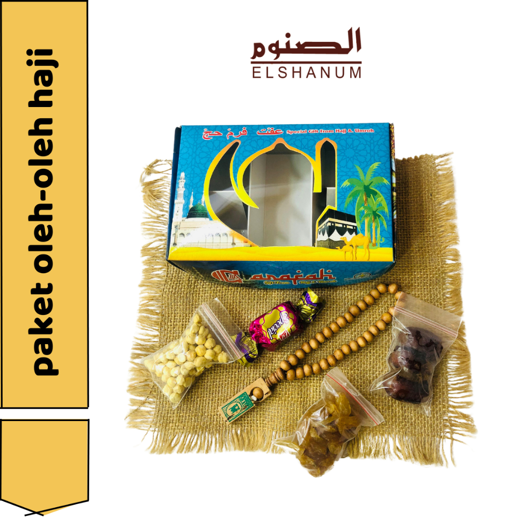 

Paketan Oleh oleh Haji dan umroh / Souvenir haji / Elshanum