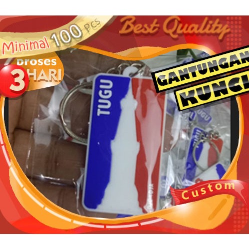 Pusatnya gantungan kunci karet rubber custom promosi keychains rubber custom murah bandung jakarta m