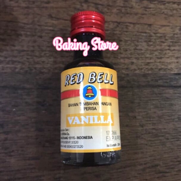 

Terk!!ni Vanilla Essence Red Bell 30ml !- Eleoen