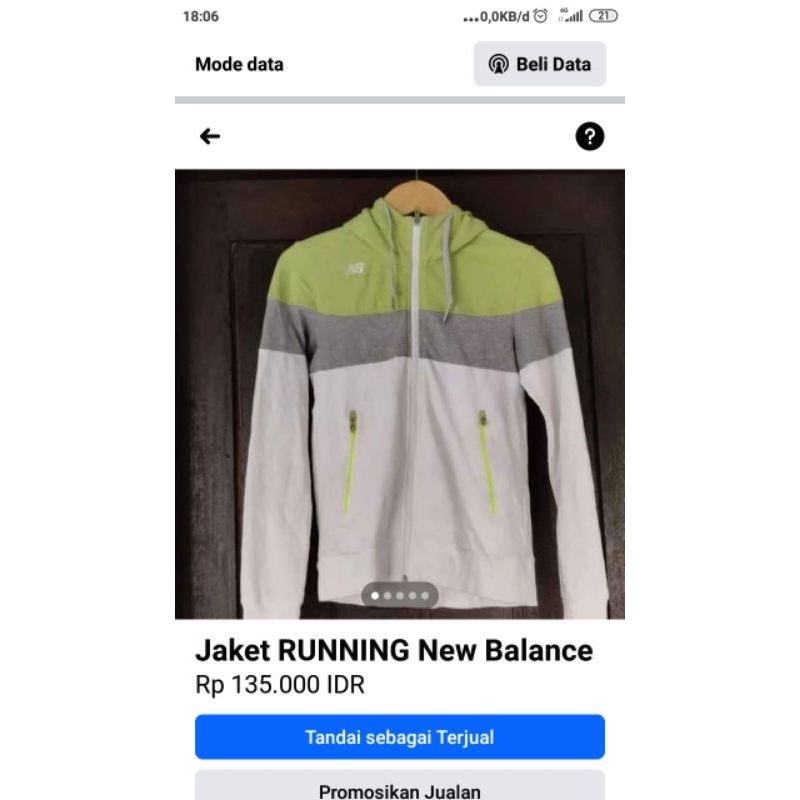 Nb Running jaket