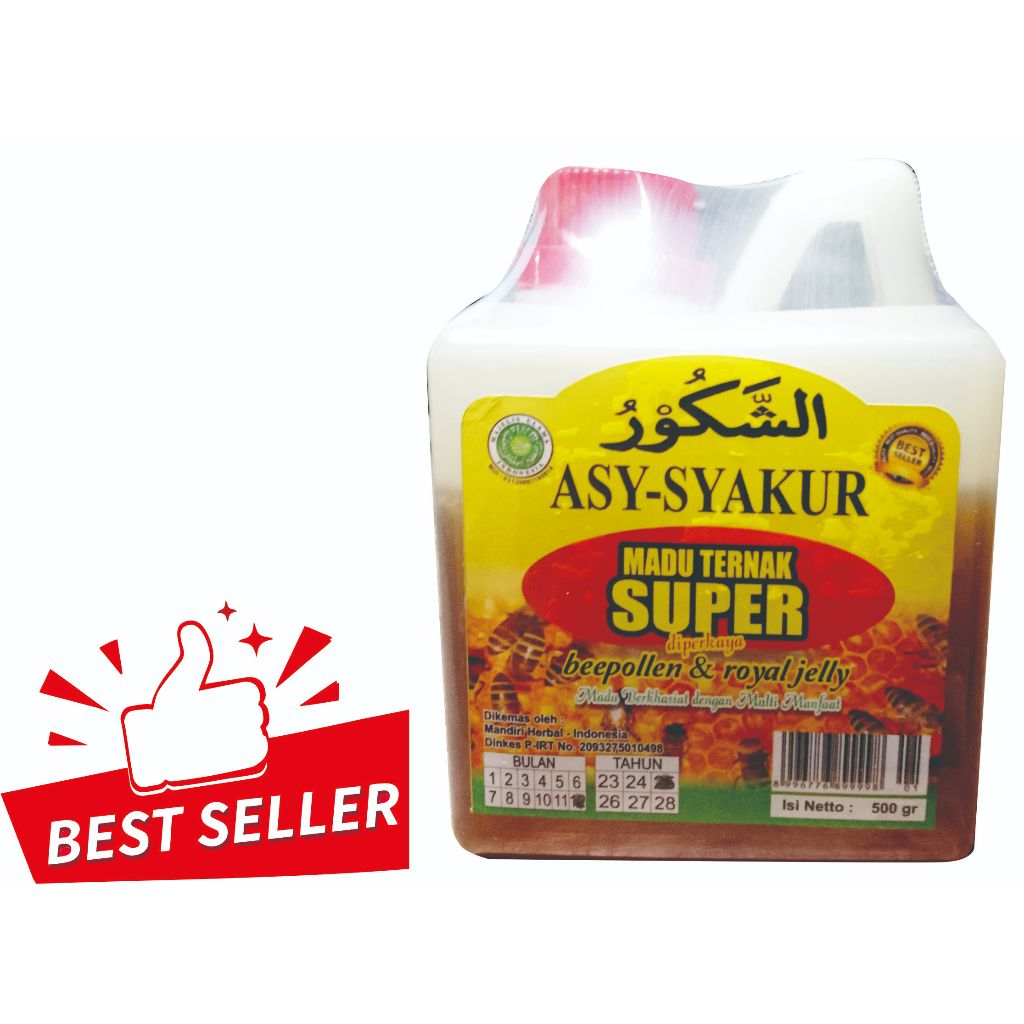 

MADU ASY-SYAKUR ISI 500GR