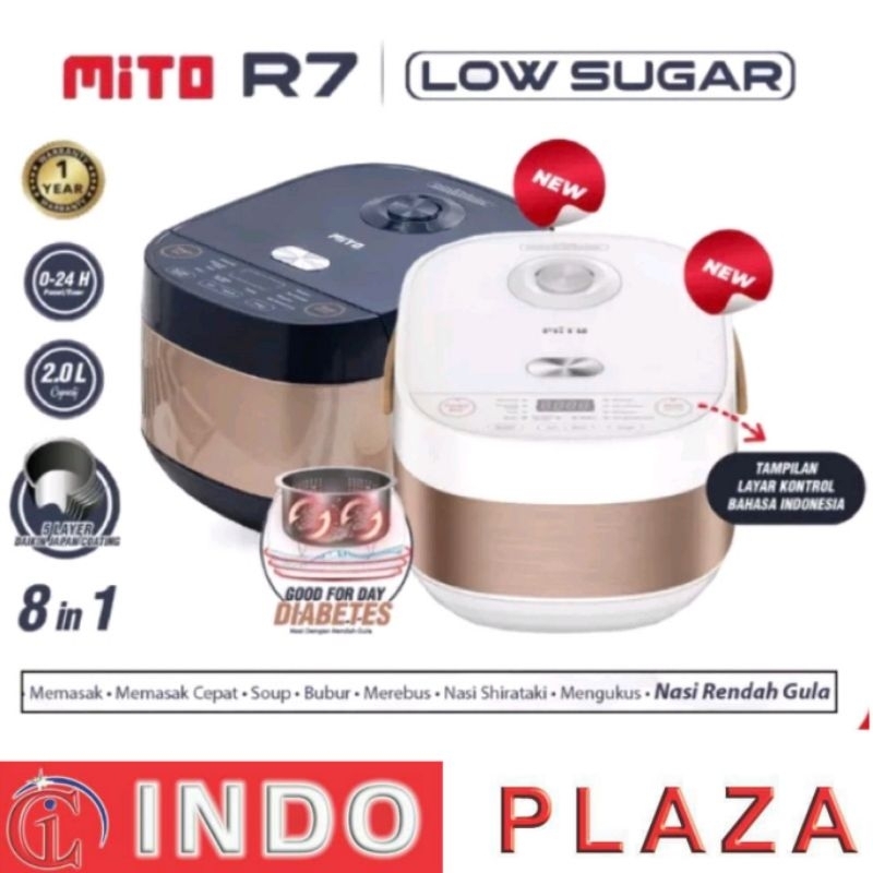 MITO RICE COOKER R7 LOW SUGAR / LESS SUGAR / LOW CARBO