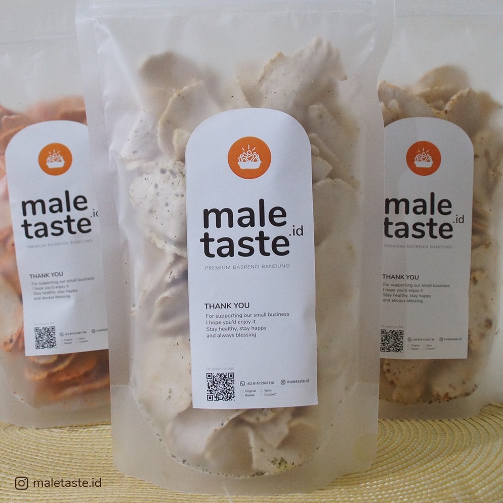 

[HSC84] Premium Basreng Bandung Rasa Original Daun Jeruk - Balado Daun Jeruk - Pedas Daun Jeruk - Oleh-oleh Bandung - Maletaste 50