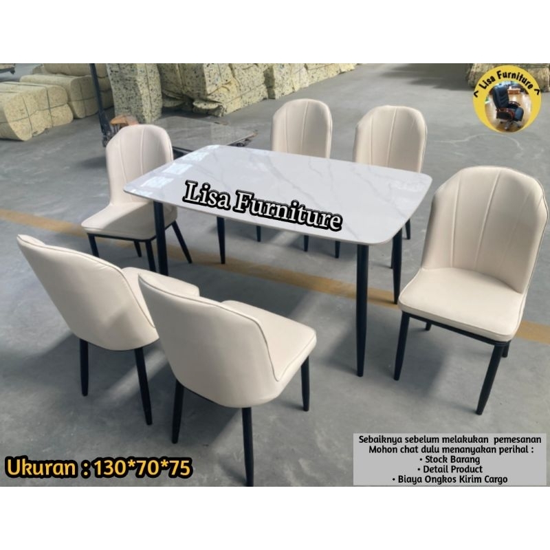 Meja Makan Marmer|Meja Makan Marmer 6 Kursi|Meja Makan Marmer 4 Kursi|Meja Makan Marmer Minimalis|Me