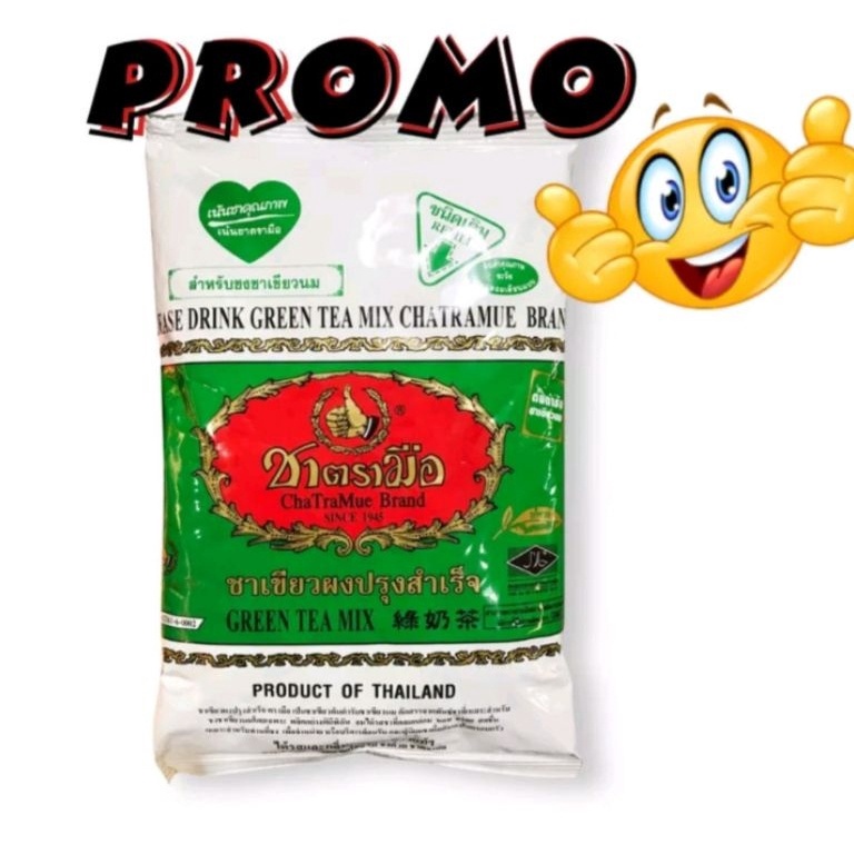 

THAI GREEN TEA CHATRAMUE 200GR/ PROMO THAI GREENTEA TEH HIJAU 200GR CHATRAMUE HIJAU zvqia