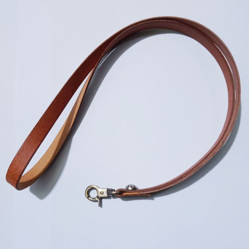 

Tali Lanyard Kulit Asli Premium | Tali ID Card Holder