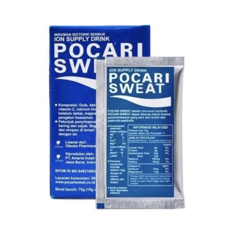 

Pocari Sweat sach 65gr( 5 sachet @13gr) Terbaru ♪ヽ(