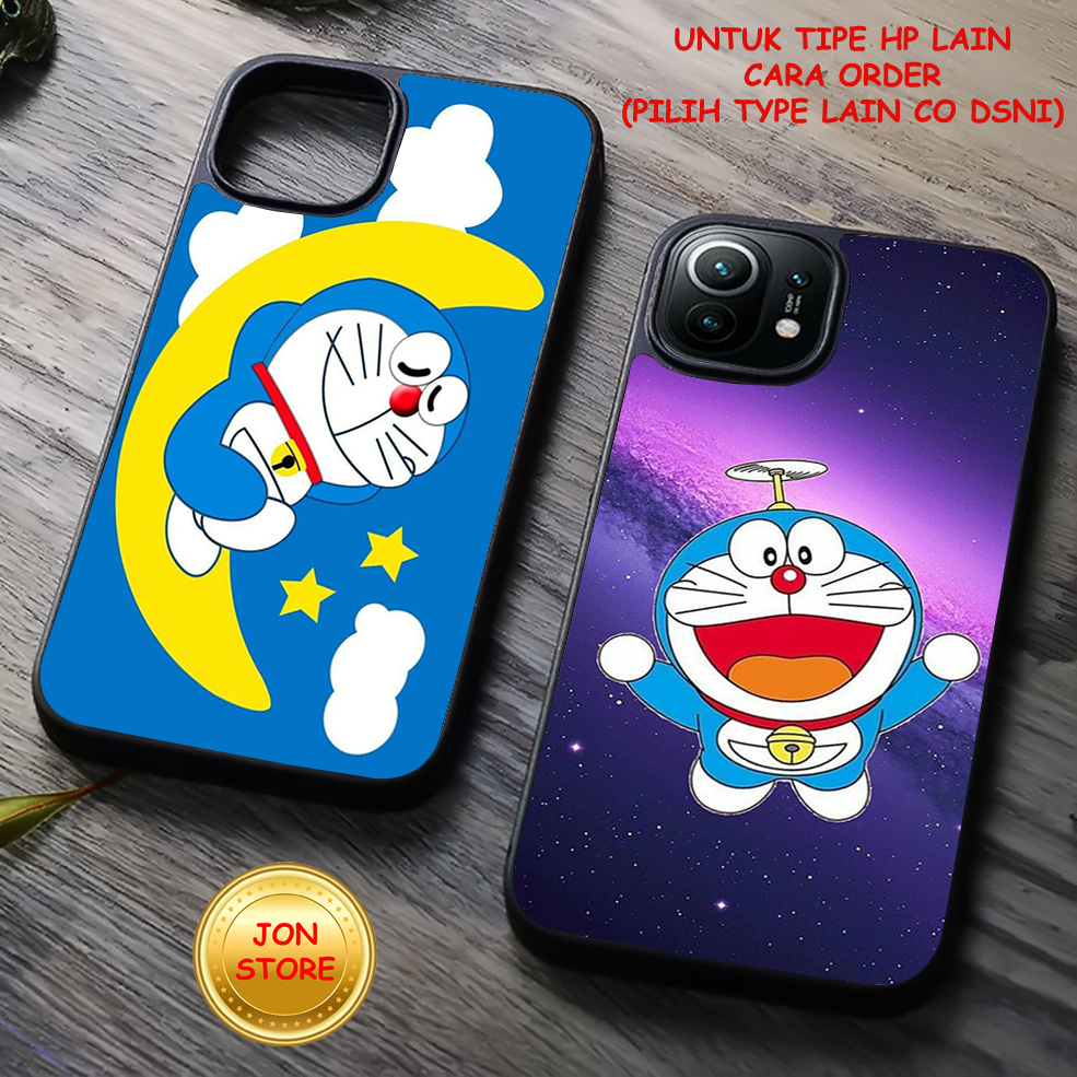 JON-STORE ( FF 14 ) Casing/Case Sofcase Hardcase Glossy/kilau Motif DORAEMON Untuk Samsung A14 A24 A