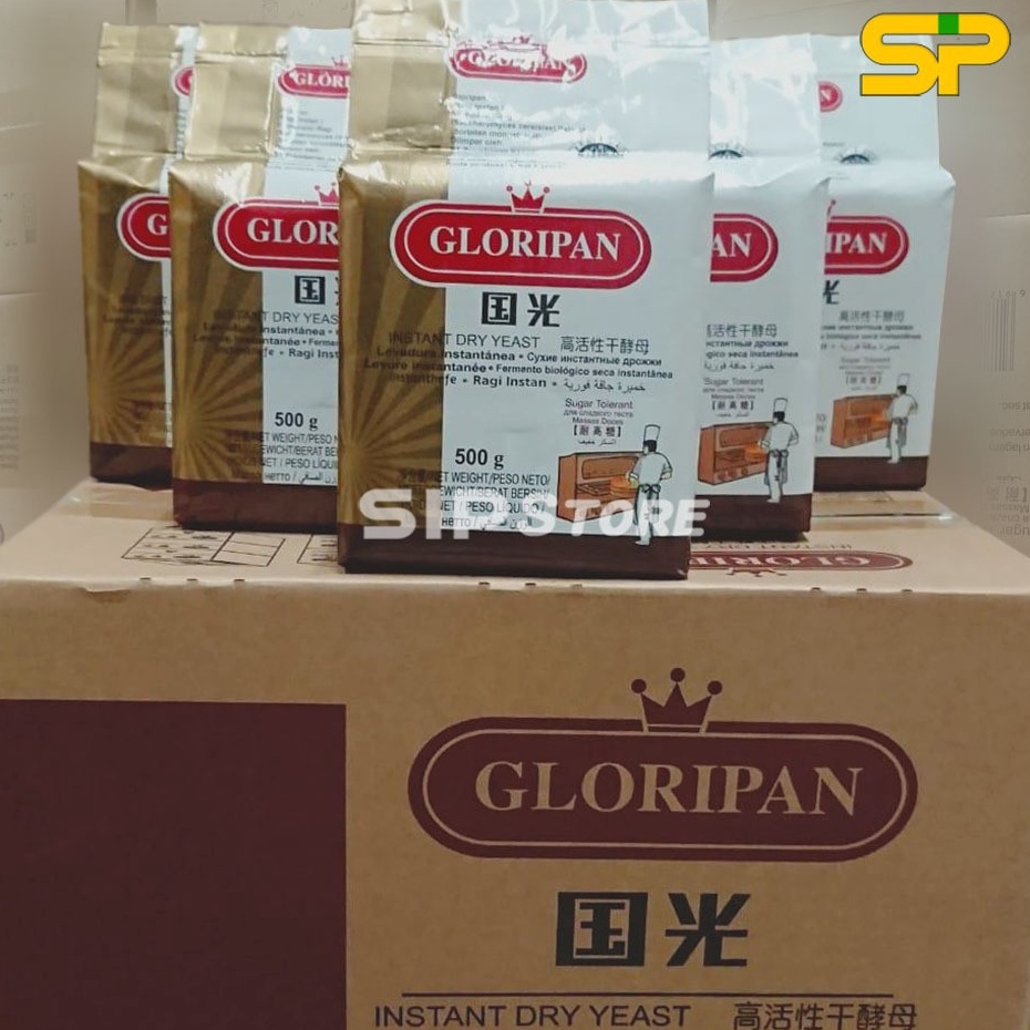 

Terlaku.➡ GLORIPAN Instant Dry Yeast / Ragi Instan / Pengembang Kue 500gr R48 ✿