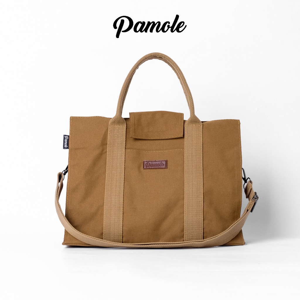 Pamole - Tas Selempang Wanita Tas Wanita Bahan Kanvas Premium - Talia Series