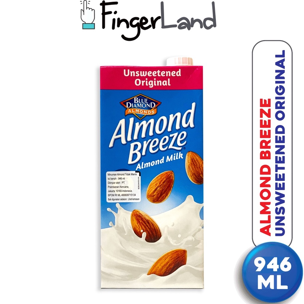 

R3adyst0ck ALMOND BREEZE Almond Milk Unsweetened 946 ml Susu Almond Unsweetened Terjamin Bagus