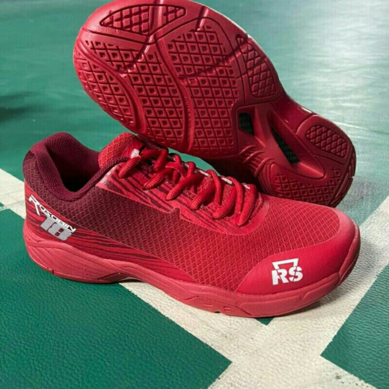 Sepatu Badminton Bulutangkis RS Rosobin 18 Dijamin Original Official Reinforce Speed