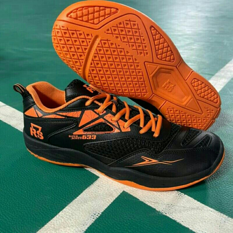 Sepatu Badminton Bulutangkis RS Super Series 633 Dijamin Original Official Reinforce Speed
