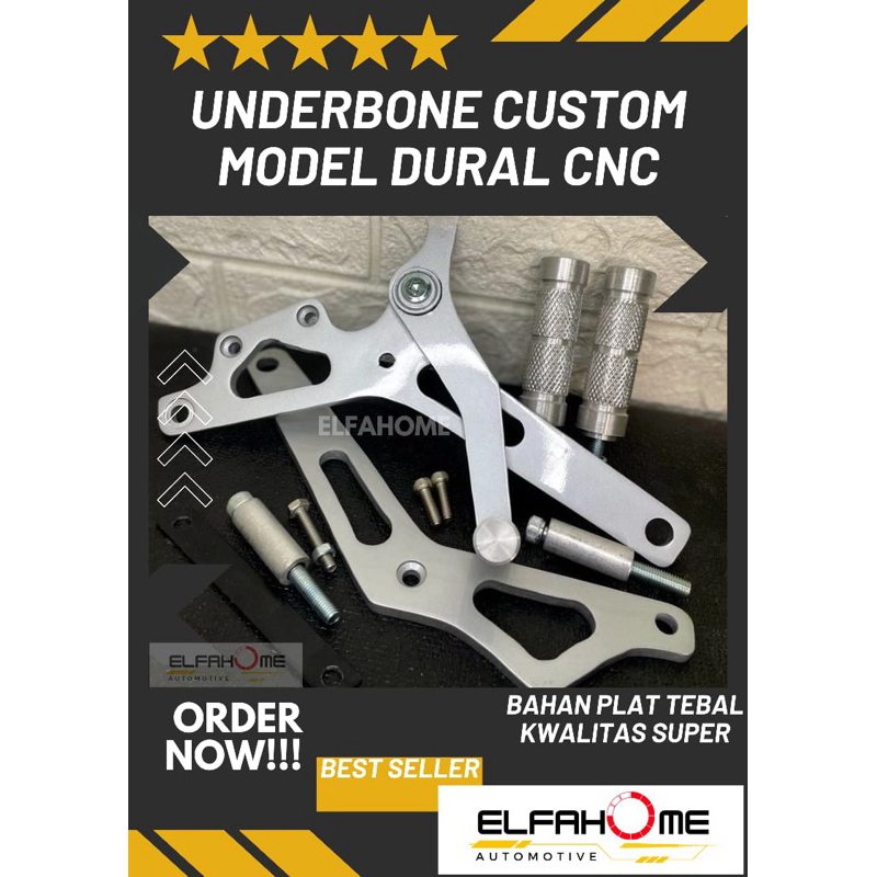 UNDERBONE CUSTOM SONIC 150r, Supra GTR 150