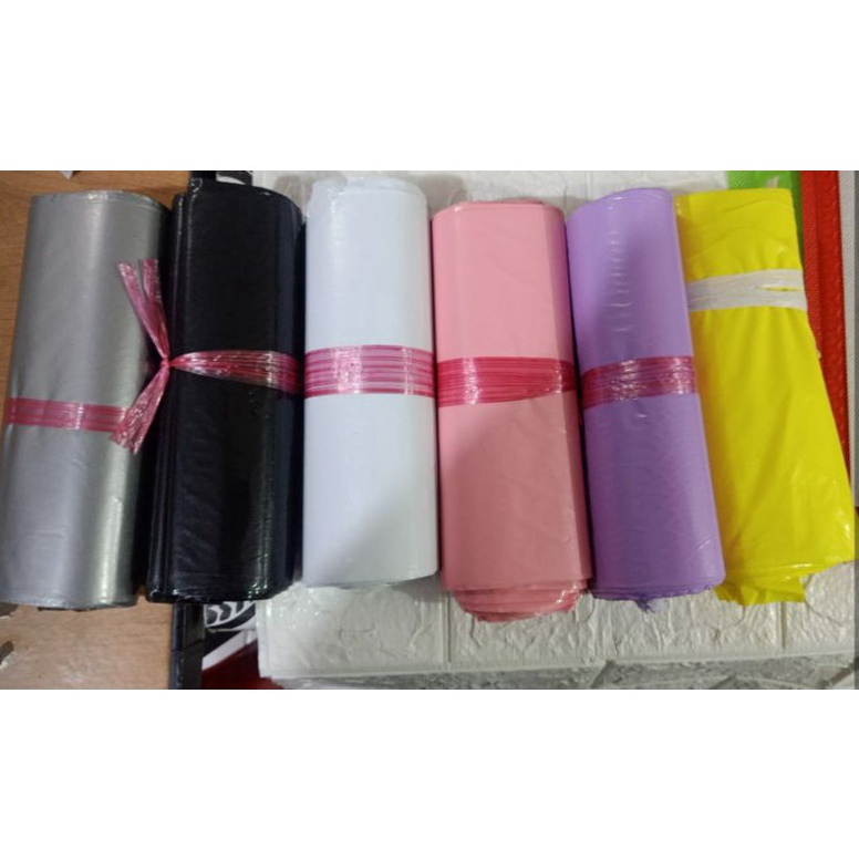 

Terlaris.. [PER 100 LEMBAR] PLASTIK PACKING POLYMAILER GLOSY 30X40 PLASTIK PACKING ONLINE 88