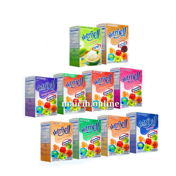 

[KODE GM7PA] agar nutrijell per box (isi 12pcs)