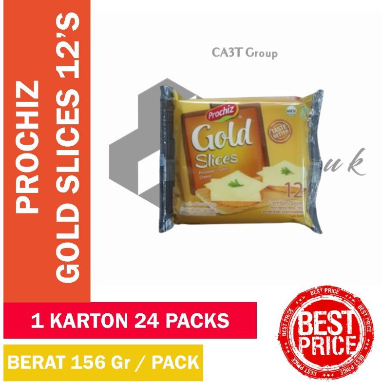 

[CHM93] Keju Prochiz Gold Slice 12 Lembar/Prochiz Gold Slice 12s Berkualitas!!! Ready