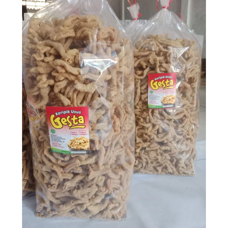 

[KODE W7QVF] 2kg (1bal) kripik usus ayam free bablewrap & kardus