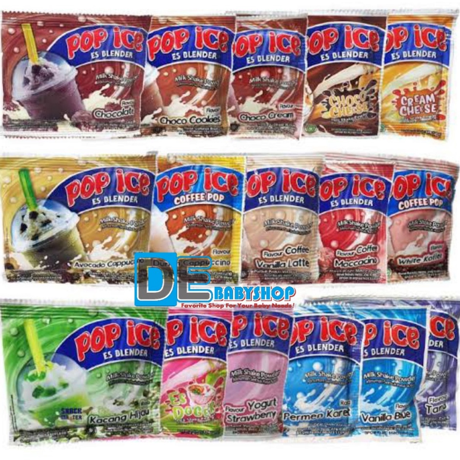 

[KODE JZ6TA] POP ICE Aneka Rasa 1 Renceng Isi 10 Sachet | Minuman Bubuk