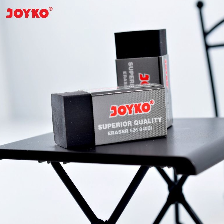 

ern.. Eraser / Penghapus Kecil Joyko B - 40BL ( Hitam )/ (1pak) RSG