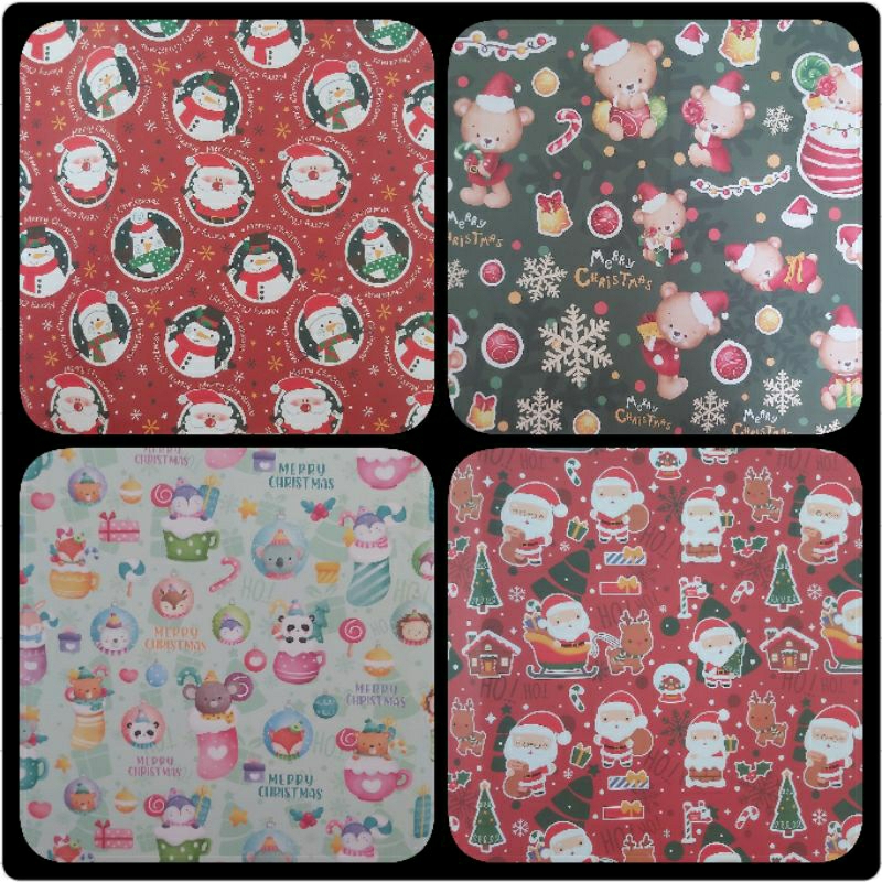

Kanami | Kertas Bungkus Kado NATAL CHRISTMAS Wrapping Paper X'mas.