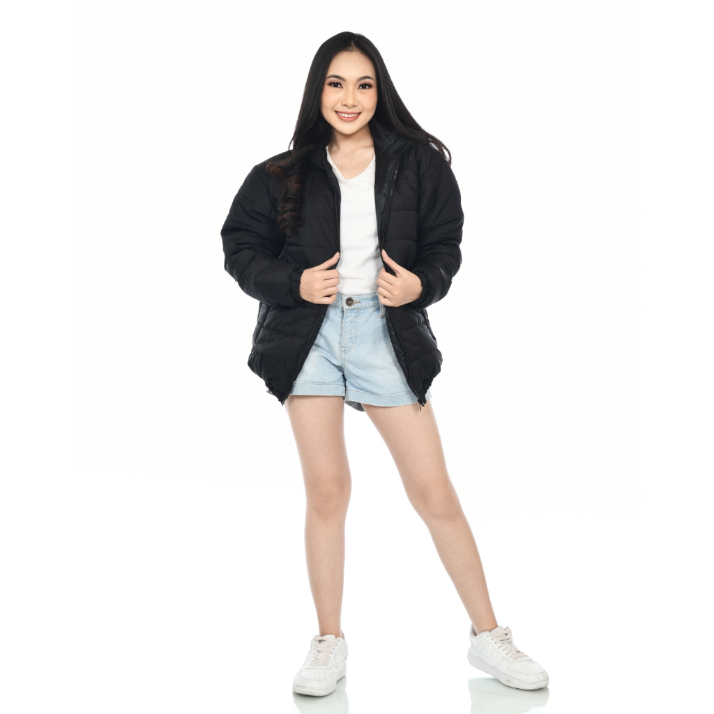 Jaket Gelembung Wanita Original Uniqlo Jumbo Bandung
